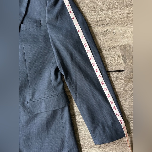 Men’s Navy Banana Republic Sport Coat Blazer Suit Jacket size 36R - Picture 10 of 10